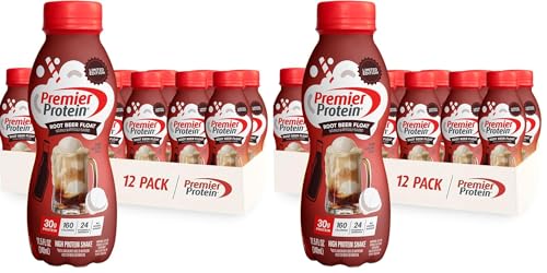 Premier Protein Batido alto en proteínas, melocotones y crema, 12 unidades