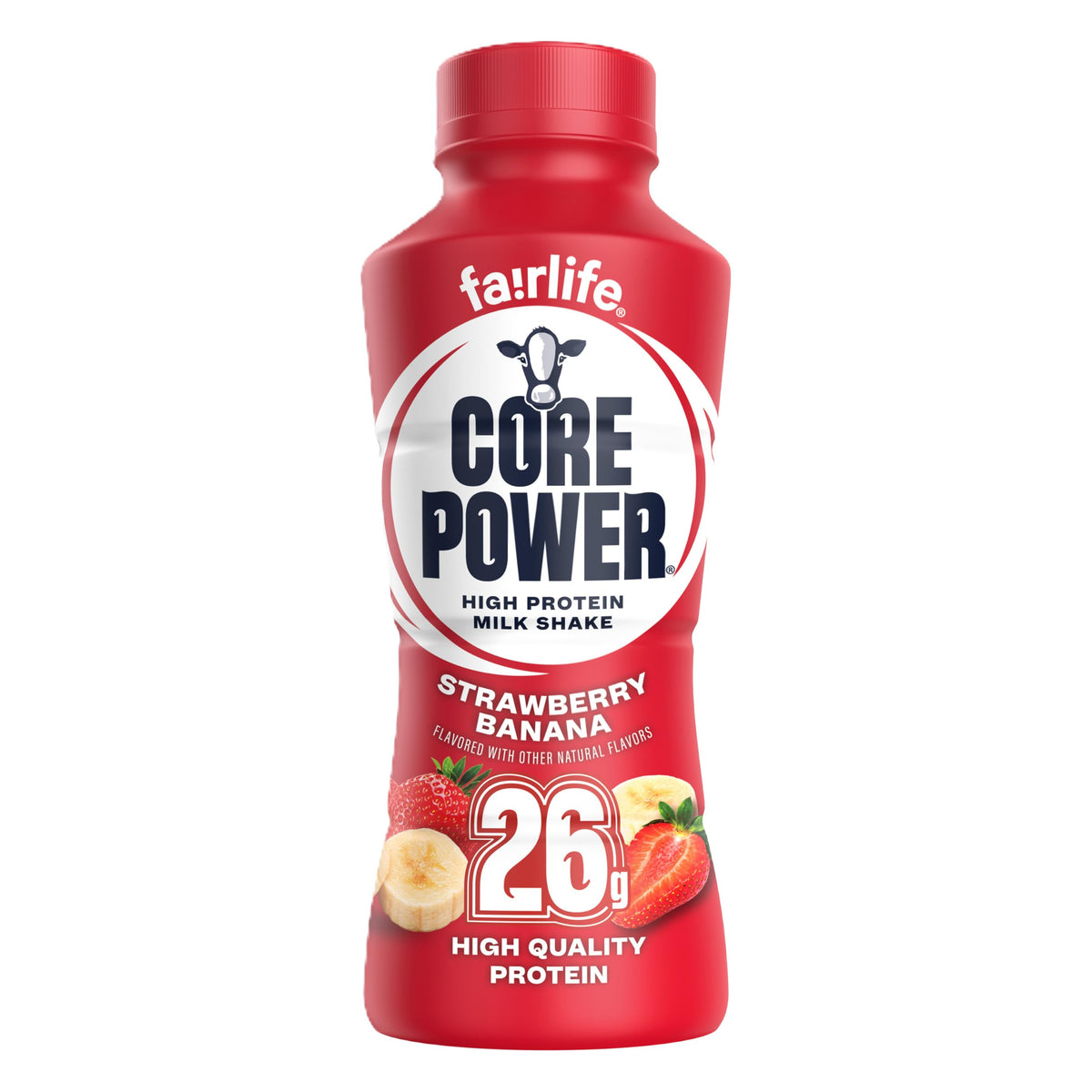 Core Power Protein Shake, Vanilla, 26g Bottle, 14oz